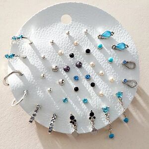 Free People Teeny Tiny Mega Stud Earring Set